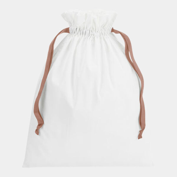 Cotton gift bag with ribbon drawstring Thumbnail