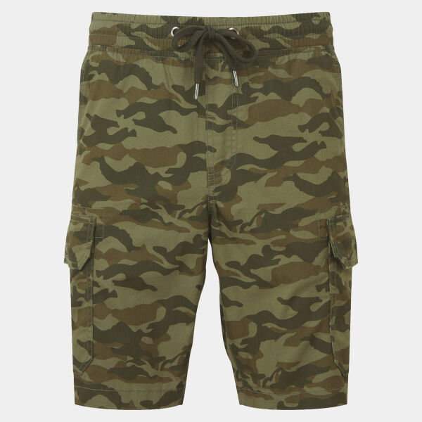 Men’s camo cargo utility shorts Thumbnail