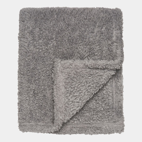 The Ribbon teddy bear fabric throw Thumbnail