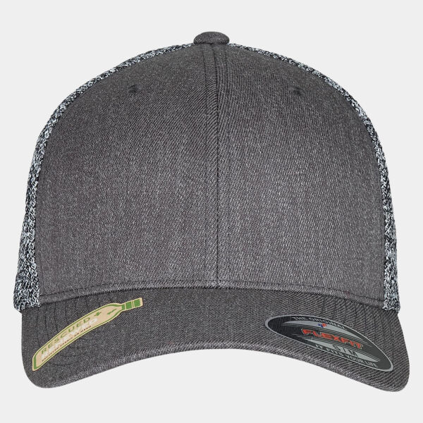 Flexfit trucker melange mesh (6511MM) Thumbnail