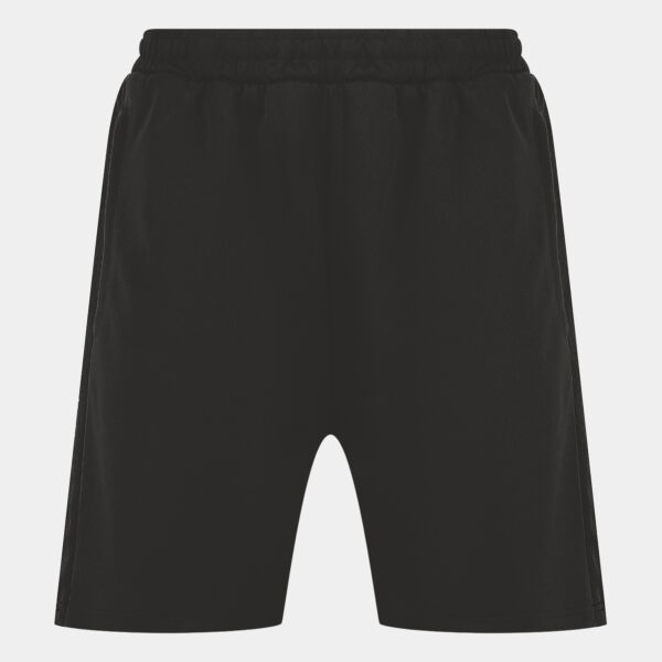 Knitted shorts with zip pockets Thumbnail