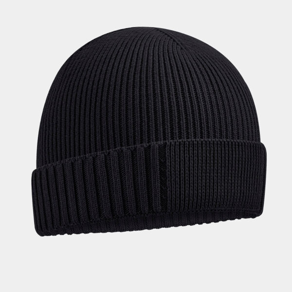 Beechfield Organic Cotton Engineered Patch Beanie Thumbnail