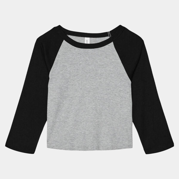Women’s micro rib 3/4 raglan baby t-shirt Thumbnail
