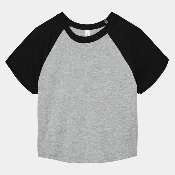 Women’s micro rib raglan baby t-shirt Thumbnail