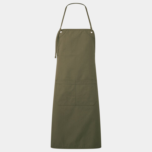 ‘Artisan’s choice’ double-pocket canvas apron Thumbnail