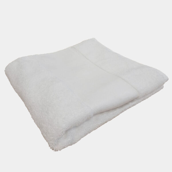 Organic hand towel with printable border Thumbnail