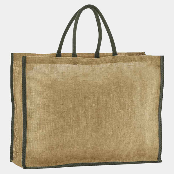 Natural starched jute market shopper Thumbnail