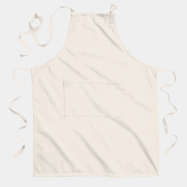 Fairtrade cotton adult craft apron Thumbnail