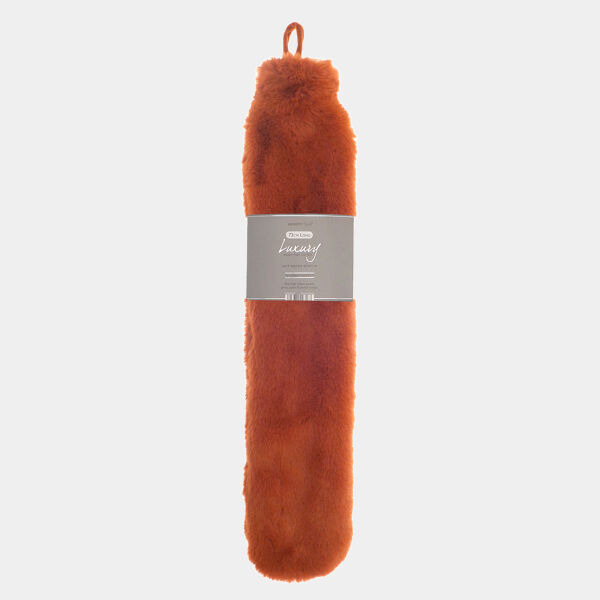 Super luxury faux fur long hot water bottle and cover Thumbnail