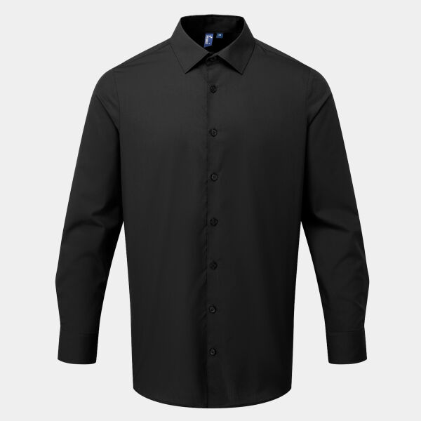 Long sleeve ‘Recyclight’ poplin shirt Thumbnail