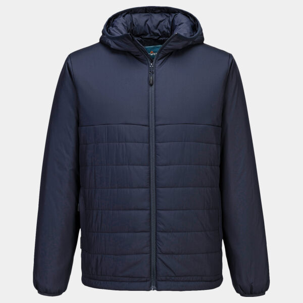 Professional hooded insulated baffle jacket (S608) Thumbnail