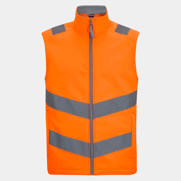 Hi-vis Pro contract Ablaze softshell bodywarmer Thumbnail