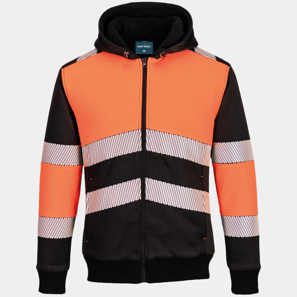 PW3 Hi-vis Class 1 winter hoodie (PW377) Thumbnail