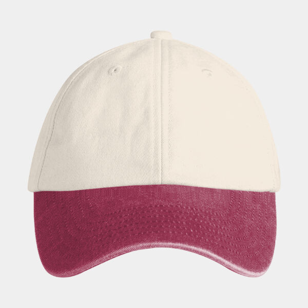 Contrast peak low-profile vintage cap Thumbnail