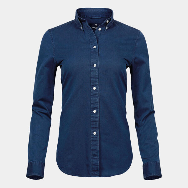 Women’s casual twill shirt (4003) Thumbnail