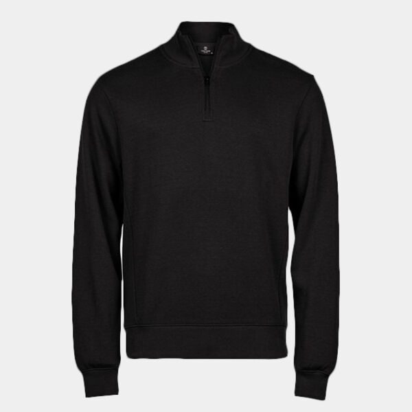 Ribbed interlock half-zip (5506) Thumbnail