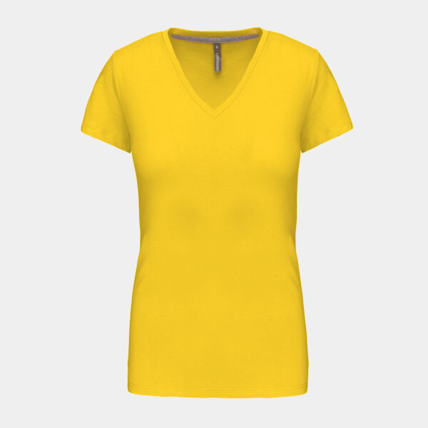 Ladies' short-sleeved V-neck T-shirt Thumbnail