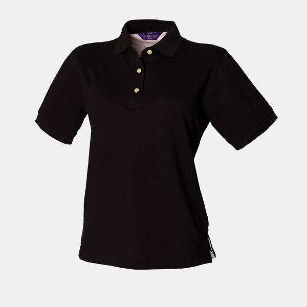 Women's classic cotton piqué polo shirt Thumbnail