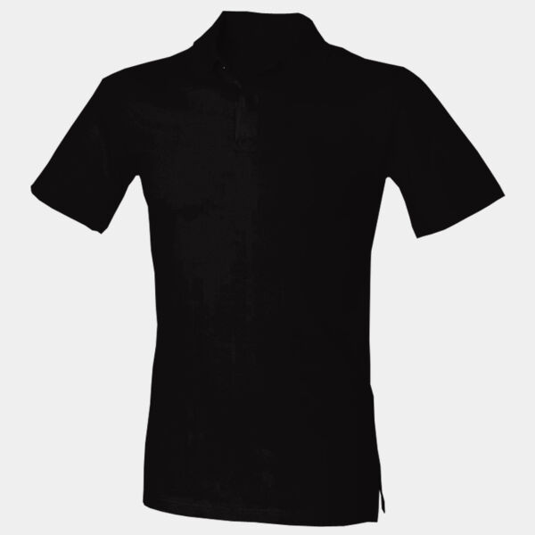 Stretch piqué polo shirt Thumbnail