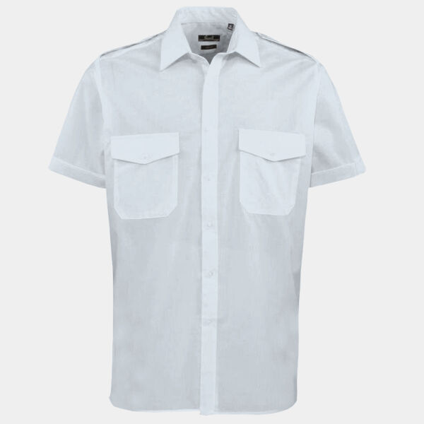 Short sleeve pilot shirt Thumbnail