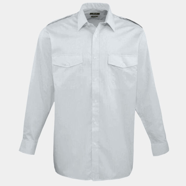 Long sleeve pilot shirt Thumbnail