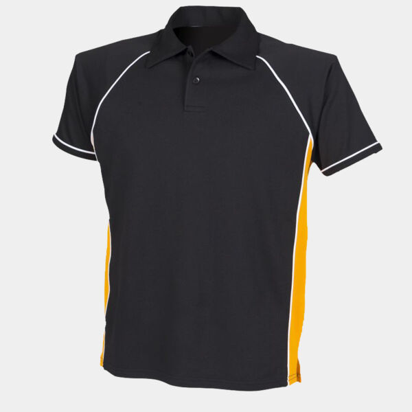 Piped performance polo Thumbnail