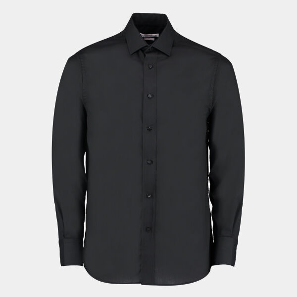Tailored business shirt long-sleeved (tailored fit) Thumbnail