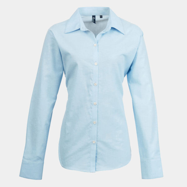Women's signature Oxford long sleeve shirt Thumbnail
