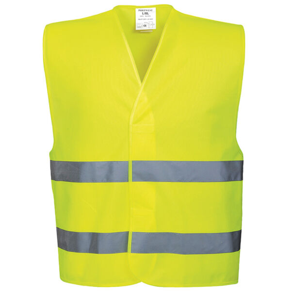 Hi-vis two-band vest (C474) Thumbnail