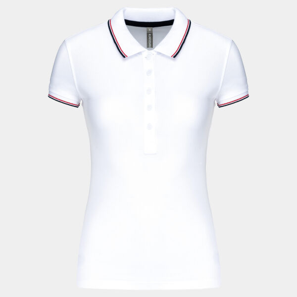 Women's short sleeve polo shirt Thumbnail