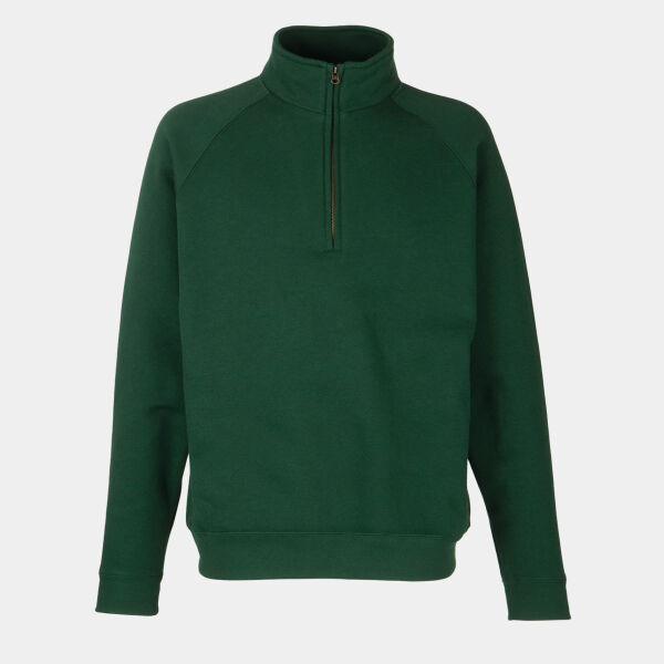 Premium 70/30 zip-neck sweatshirt Thumbnail