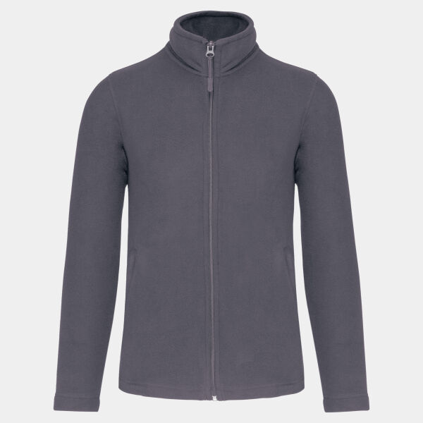 Zip-through microfleece jacket Thumbnail