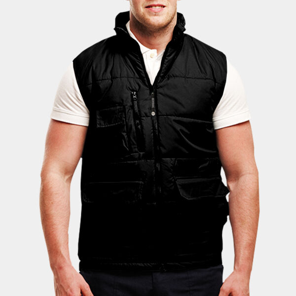 Steller multi-zip bodywarmer Thumbnail