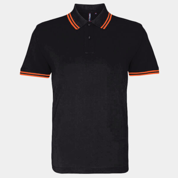 Men's classic fit tipped polo Thumbnail