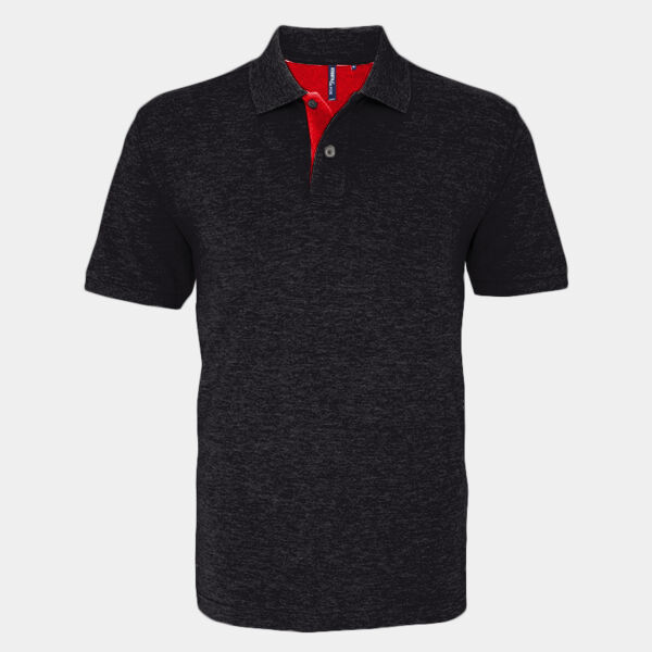 Men's classic fit contrast polo Thumbnail