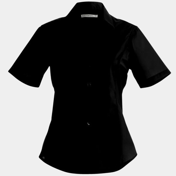 Business blouse short-sleeved (tailored fit) Thumbnail