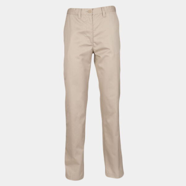 Women's 65/35 flat fronted chino trousers Thumbnail