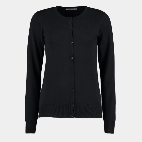 Women's Arundel crew neck cardigan long sleeve (classic fit) Thumbnail