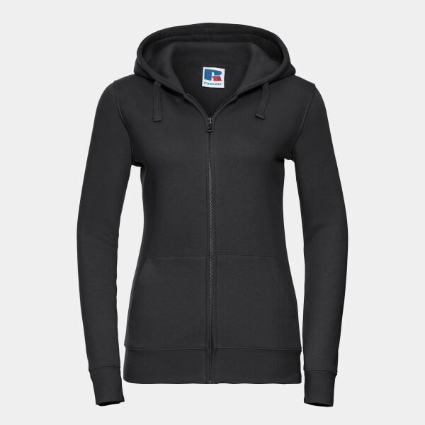Women's authentic zipped hooded sweatshirt Thumbnail