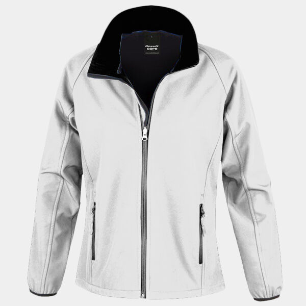 Women's Core printable softshell jacket Thumbnail