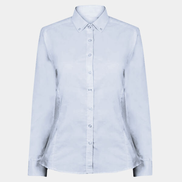 Women's modern long sleeve Oxford shirt Thumbnail