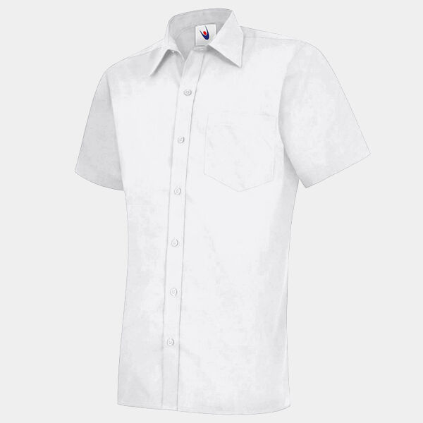 Mens Poplin Half Sleeve Shirt Thumbnail