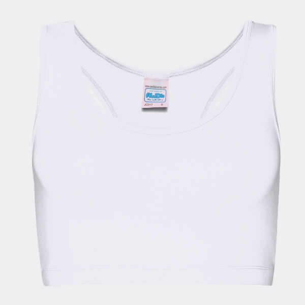Women's cool sports crop top Thumbnail