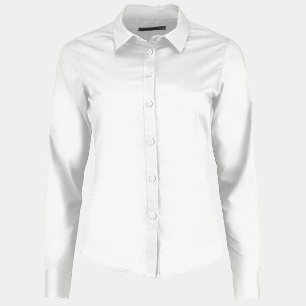 Women's poplin shirt long sleeve Thumbnail
