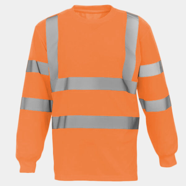 Hi-vis long sleeve t-shirt (HVJ420) Thumbnail