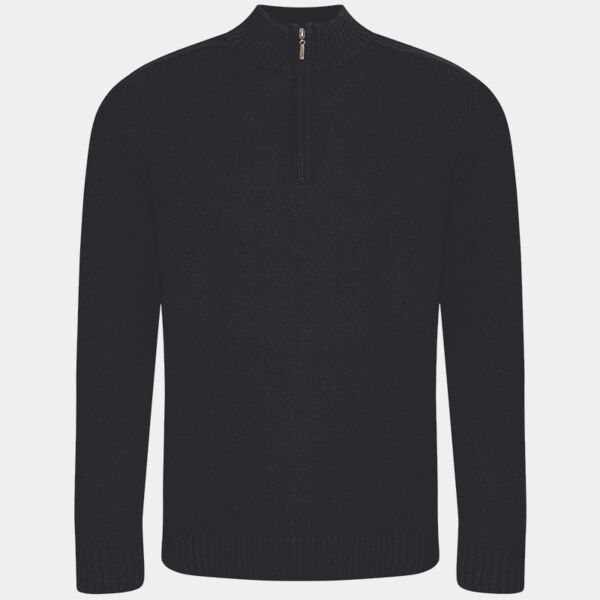 Wakhan ¼ regen zip knit sweater Thumbnail