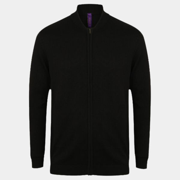 Unisex zip-through cardigan Thumbnail