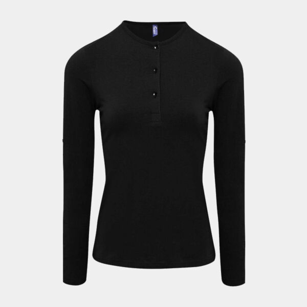 Women's Long John roll-sleeve tee Thumbnail