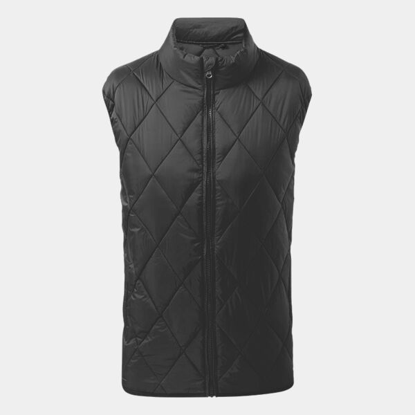 Diamond pane padded gilet Thumbnail