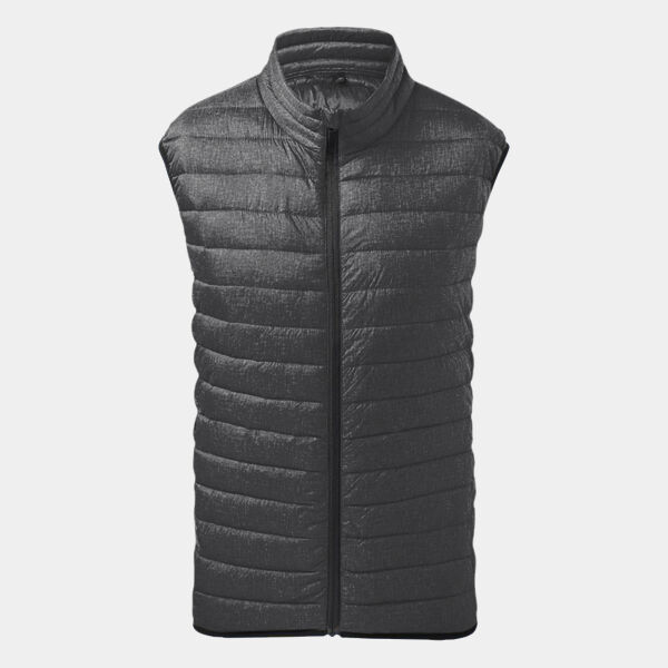 Melange padded gilet Thumbnail